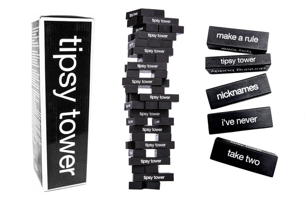 Tipsy Tower Drinking Game